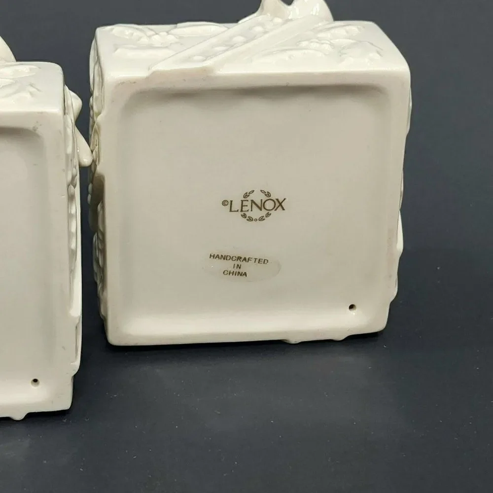 ‎3 Lenox Ivory Candle Holder Tea Light Votive Holidays